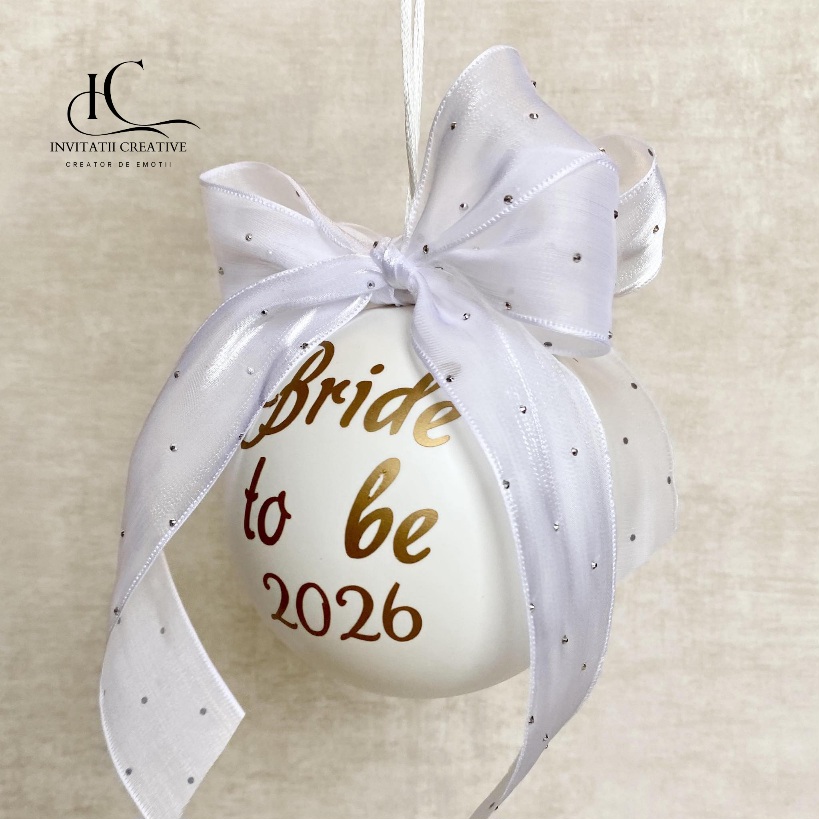 Glob Personalizat Brad Bride to Be (2)