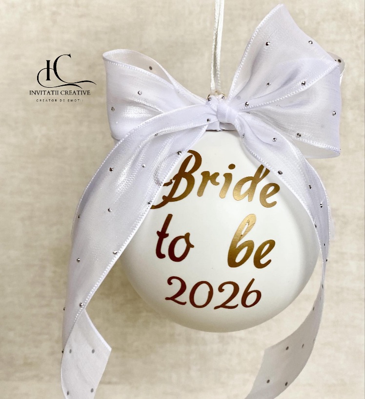 Glob Personalizat Brad Bride to Be (5)