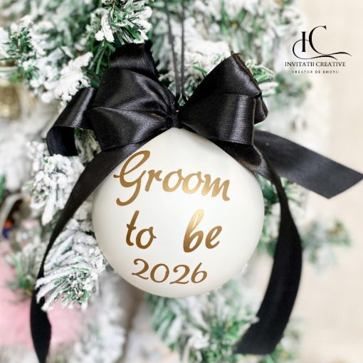Glob Personalizat Brad Groom to Be