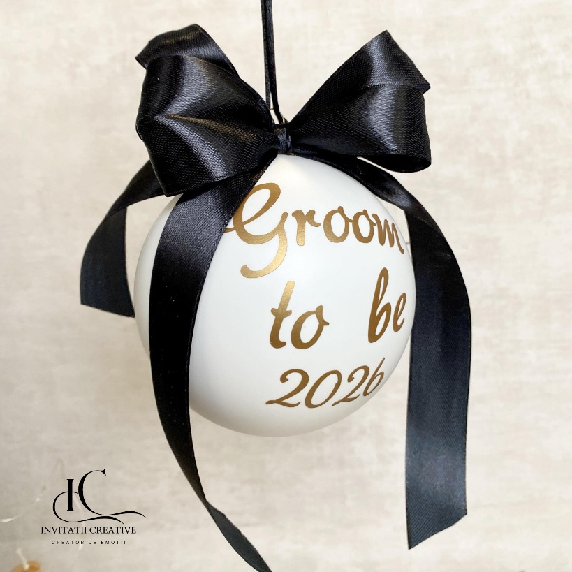 Glob Personalizat Brad Groom to Be (3)