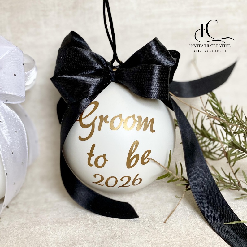 Glob Personalizat Brad Groom to Be (4)