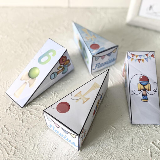 Alternative view of Cutie felie tort tematica Kendama 1