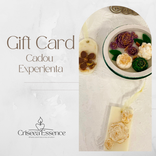 Gift Card – Workshop Criseea Essence Candle