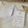 Invitatie de Nunta Boema cu Dantela In Love With Lace