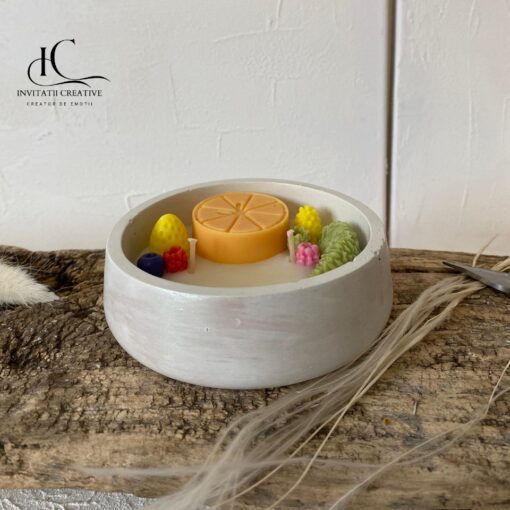Alternative view of Lumanare parfumata vas Ceramic Fruits Party