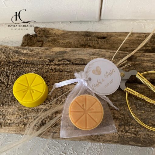 Marturie Tableta Ceara soia Aromaterapie Amalfi Love