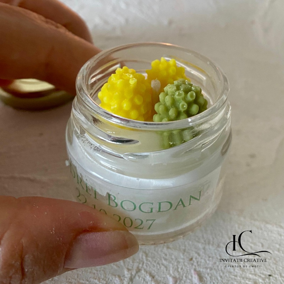 Marturie Lumanare parfumata Fresh Fruits - imagine 4