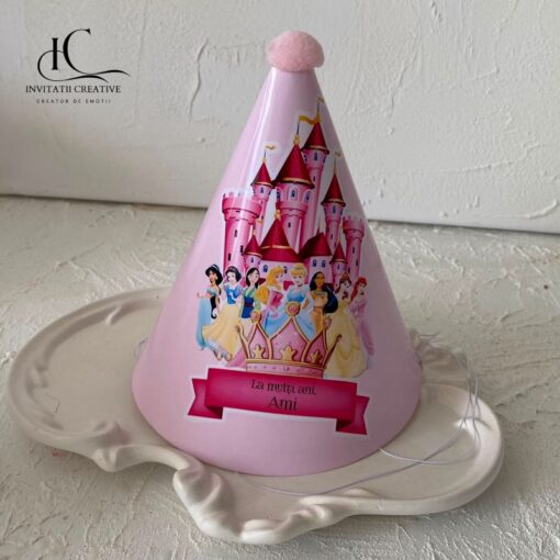 Coif Petrecere Copii Personalizat cu Printese Disney
