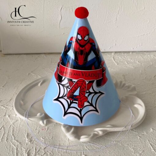 Coif Petrecere Copii Personalizat Spiderman