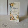 Meniu Botez Elegant cu Design Lamai si Ursulet